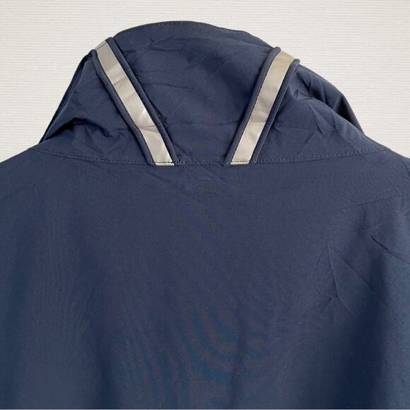 Sunice Alan Full Length Coach's Coat Mens Large Navy Blue Basic Windbreaker - Picture 3 of 13